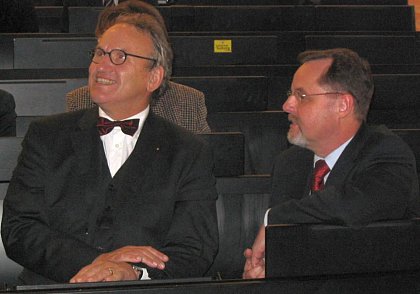 Prof. Dr. Gunter Steinmann und Prof. Dr. Dr. h.c. Rdiger Pohl