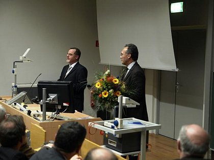 Prof. Dr. Rdiger Pohl und Prof. Dr. Heinz-Peter Galler