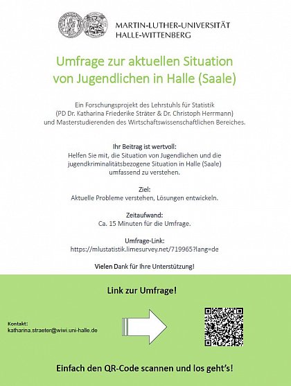 Flyer zur Umfrage