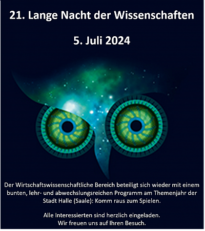 Lange Nacht der Wissenschaften 2024