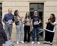 Anne Kurzmann und Koautor Dr. Christian Ho�bach