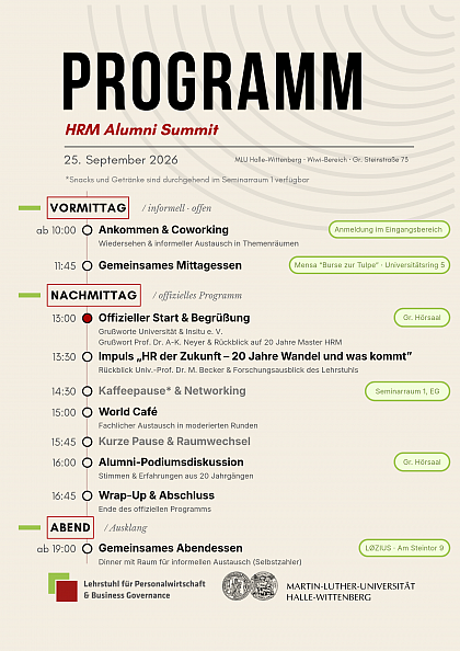 Programmposter Fachtag